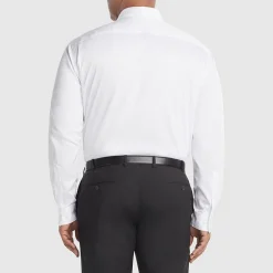 Van Heusen Mens Big and Tall Regular Fit Ultra Flex Wrinkle Free Long Sleeve Dress Shirt