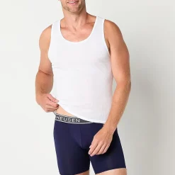 Van Heusen Mens Round Neck Sleeveless 5 Pack Tank