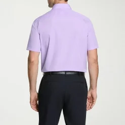 Van Heusen Poplin Mens Regular Fit Easy Care Wrinkle Free Short Sleeve Dress Shirt