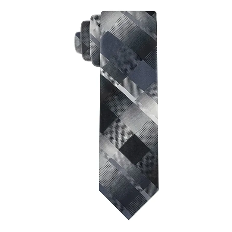 Van Heusen Shaded Grid Tie