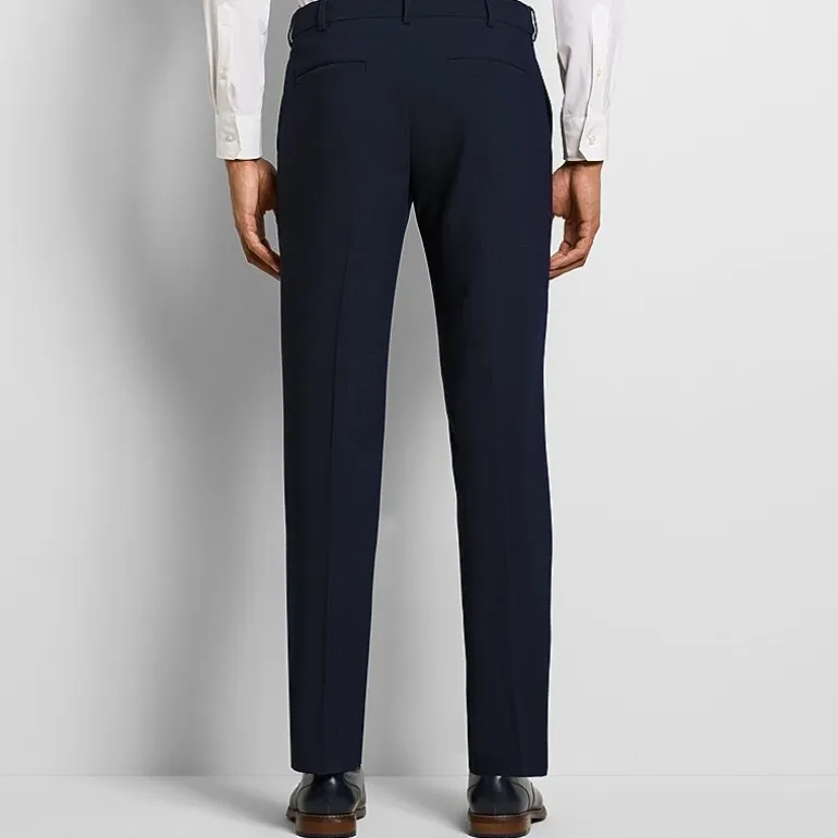 Van Heusen Soft Lux Stretch Mens Regular Fit Dress Flat Front Pant