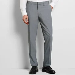 Van Heusen Soft Lux Stretch Mens Regular Fit Dress Flat Front Pant