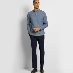 Van Heusen Soft Lux Stretch Mens Regular Fit Dress Flat Front Pant