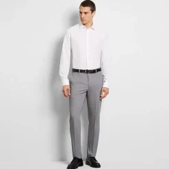 Van Heusen Soft Lux Stretch Mens Regular Fit Dress Flat Front Pant