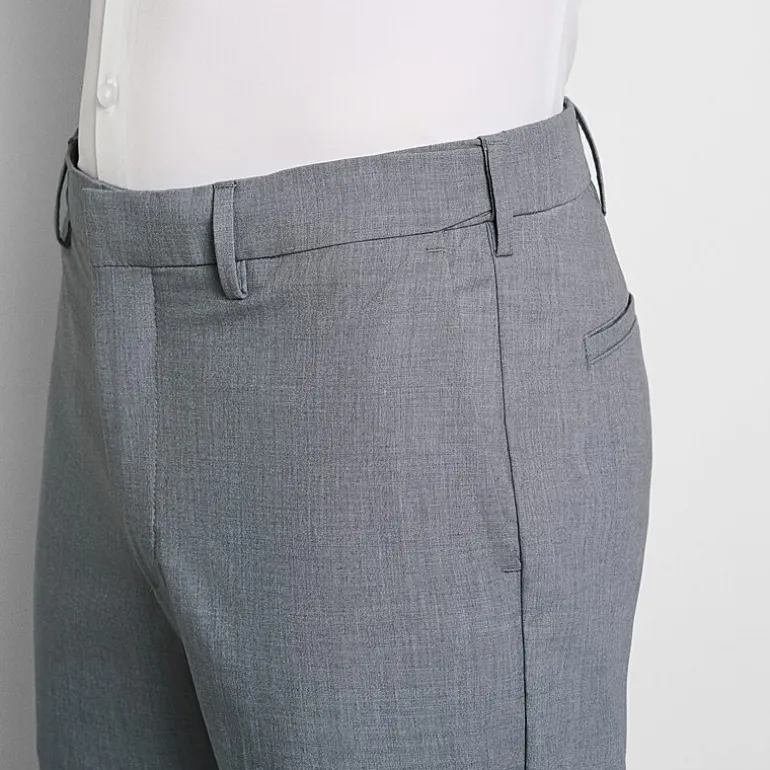 Van Heusen Soft Lux Stretch Mens Regular Fit Dress Flat Front Pant
