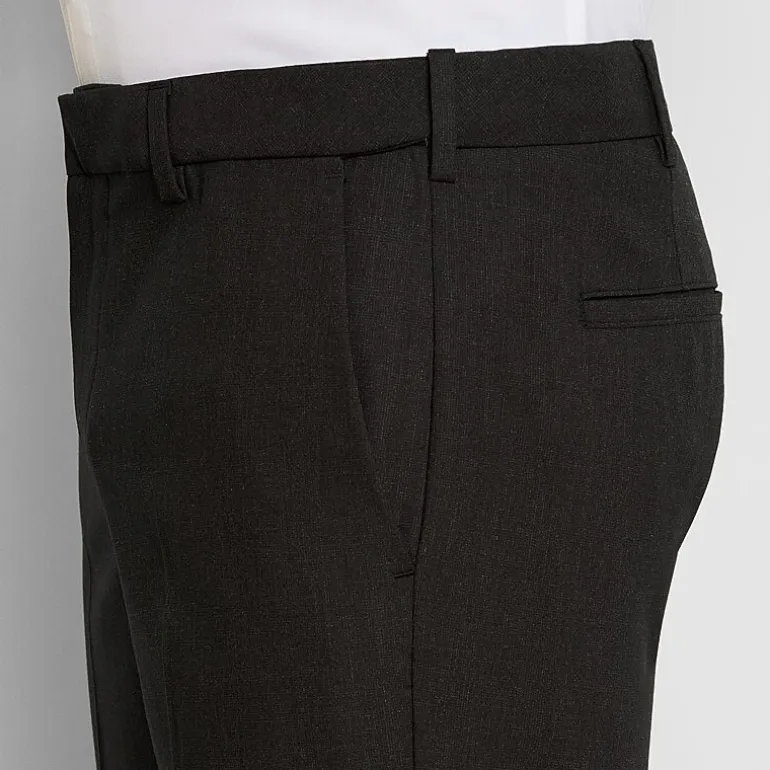 Van Heusen Soft Lux Stretch Mens Regular Fit Dress Flat Front Pant