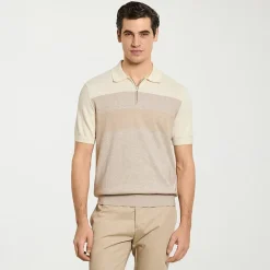Van Heusen Temp Control Mens Short Sleeve Polo Sweater