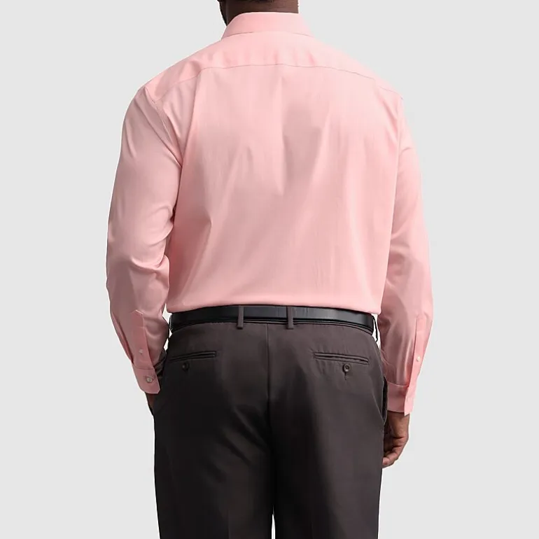 Van Heusen Ultra Flex Big and Tall Mens Regular Fit Stretch Fabric Wrinkle Free Long Sleeve Dress Shirt