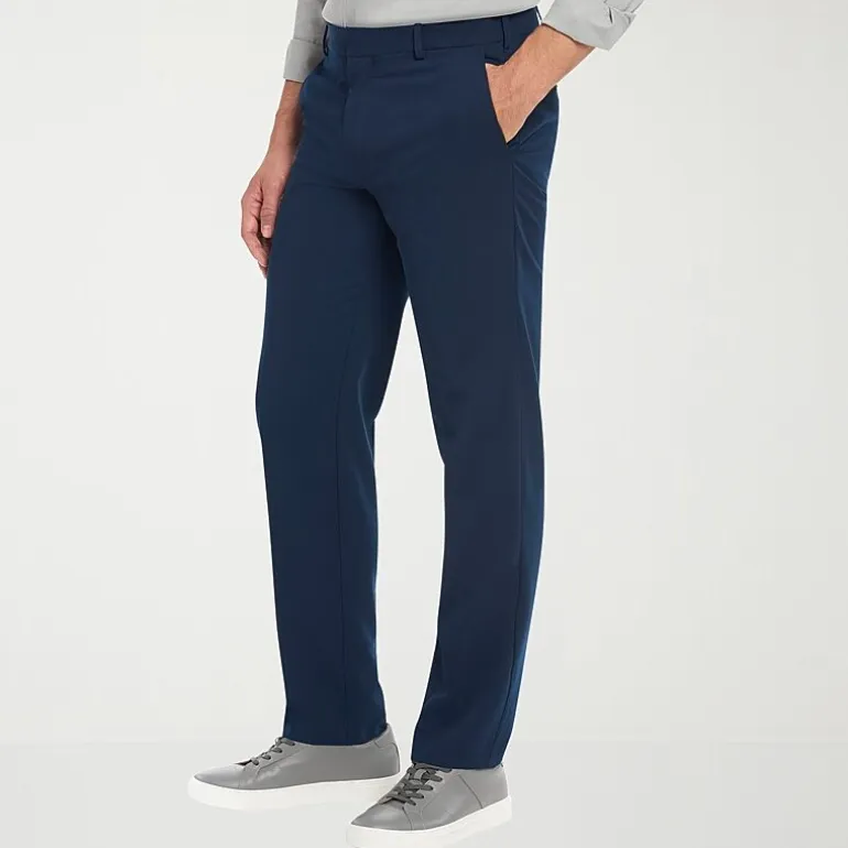 Van Heusen Ultra Flex Mens Classic Fit Dress Flat Front Pant