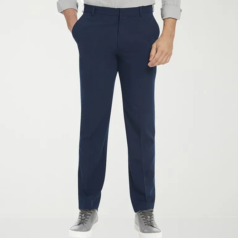 Van Heusen Ultra Flex Mens Classic Fit Dress Flat Front Pant