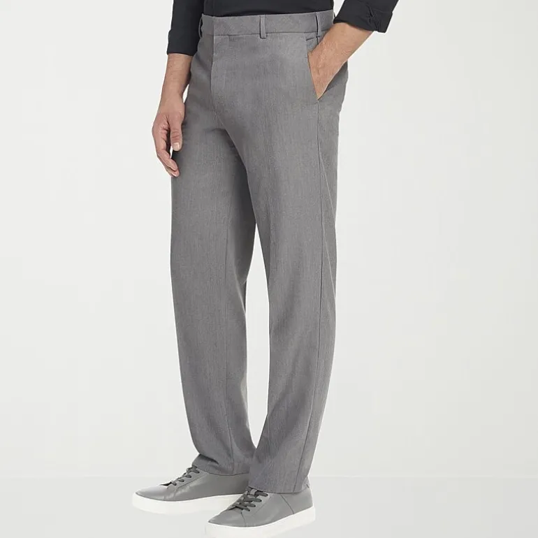Van Heusen Ultra Flex Mens Classic Fit Dress Flat Front Pant