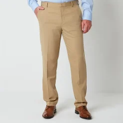 Van Heusen Ultra Flex Mens Classic Fit Dress Flat Front Pant