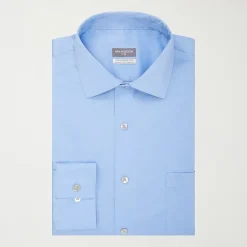 Van Heusen Ultra Flex Mens Regular Fit Stretch Fabric Wrinkle Free Long Sleeve Dress Shirt