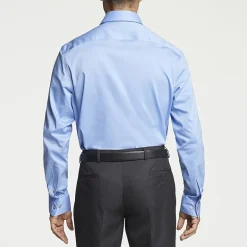 Van Heusen Ultra Flex Mens Regular Fit Stretch Fabric Wrinkle Free Long Sleeve Dress Shirt