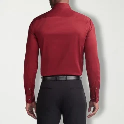 Van Heusen Ultra Flex Mens Regular Fit Stretch Fabric Wrinkle Free Long Sleeve Dress Shirt