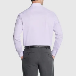 Van Heusen Ultra Flex Mens Regular Fit Stretch Fabric Wrinkle Free Long Sleeve Dress Shirt