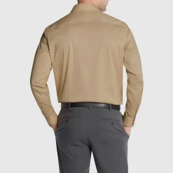 Van Heusen Ultra Flex Mens Regular Fit Stretch Fabric Wrinkle Free Long Sleeve Dress Shirt