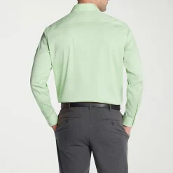 Van Heusen Ultra Flex Mens Regular Fit Stretch Fabric Wrinkle Free Long Sleeve Dress Shirt