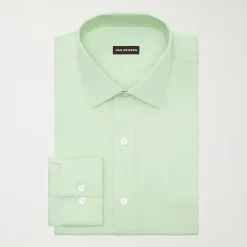 Van Heusen Ultra Flex Mens Regular Fit Stretch Fabric Wrinkle Free Long Sleeve Dress Shirt