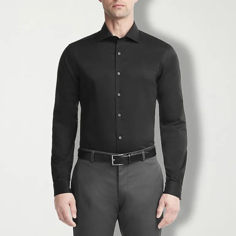 Van Heusen Ultra Flex Mens Slim Fit Wrinkle Free Long Sleeve Dress Shirt