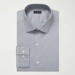 Van Heusen Ultra Flex Mens Slim Fit Wrinkle Free Long Sleeve Dress Shirt