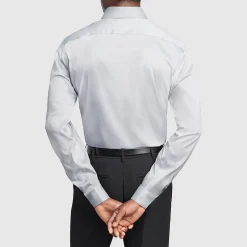 Van Heusen Ultra Flex Mens Slim Fit Wrinkle Free Long Sleeve Dress Shirt