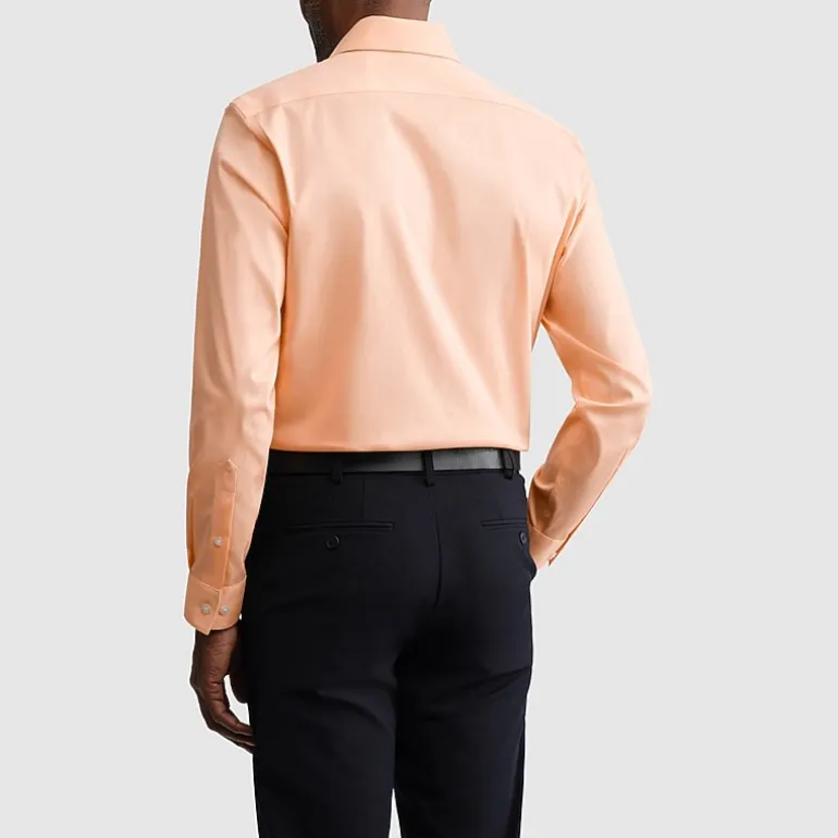 Van Heusen Ultra Flex Mens Slim Fit Stretch Fabric Wrinkle Free Long Sleeve Dress Shirt