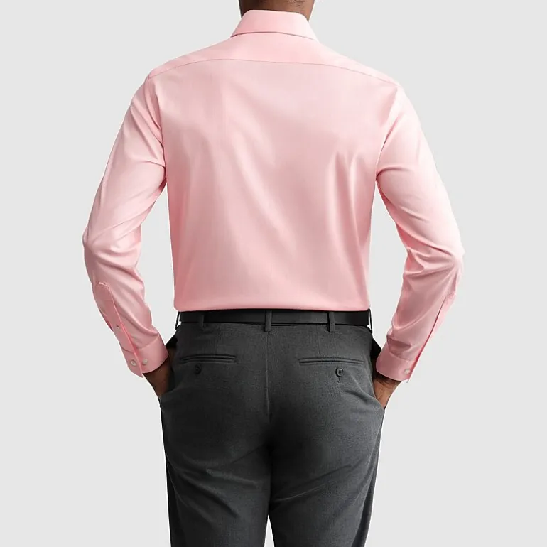 Van Heusen Ultra Flex Mens Slim Fit Stretch Fabric Wrinkle Free Long Sleeve Dress Shirt