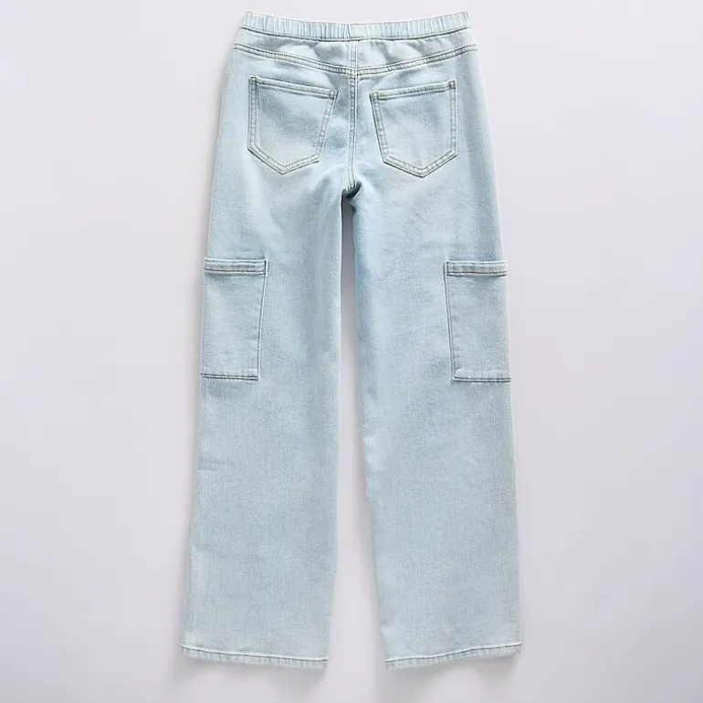 Vanilla Star Big Kid Girls Cozy Wide Leg Jean