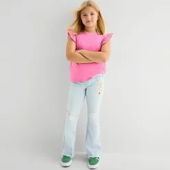 Vanilla Star Big Kid Girls Flare Leg Jean