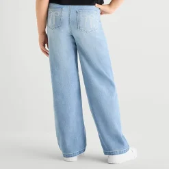 Vanilla Star Big Kid Girls Wide Leg Jean