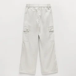Vanilla Star Big Kid Girls Wide Leg Cargo Pant