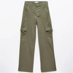 Vanilla Star Bow Big Kid Girls Wide Leg Cargo Pant