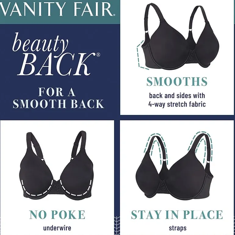 Vanity Fair® Beauty Back® Full-Figure Smoothing Comfort® Underwire Bra - 76380