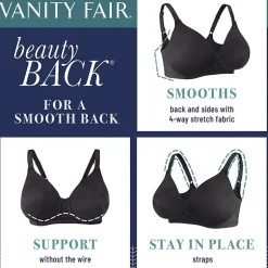 Vanity Fair® Beauty Back® Full-Figure Smoothing Comfort® Wireless Bra - 71380