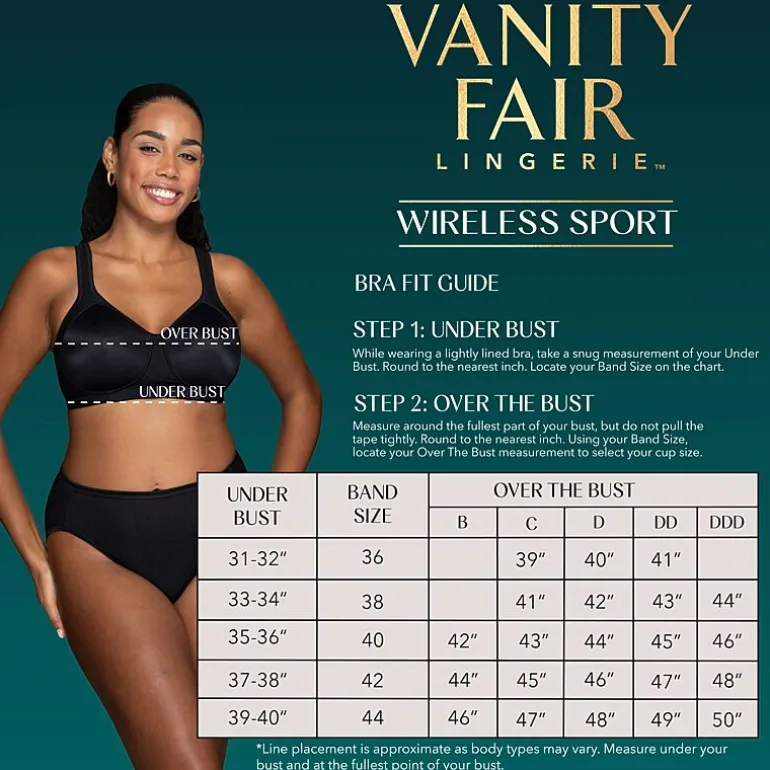 Vanity Fair® Full Figure Wire Free Sport Bra - 71500