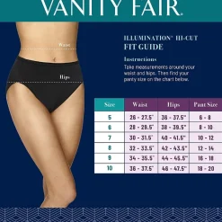 Vanity Fair® Illumination® High Cut Panty - 13108