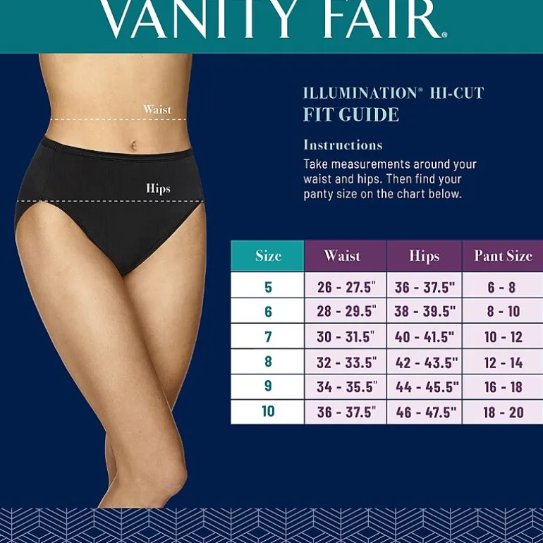 Vanity Fair® Illumination® High Cut Panty - 13108