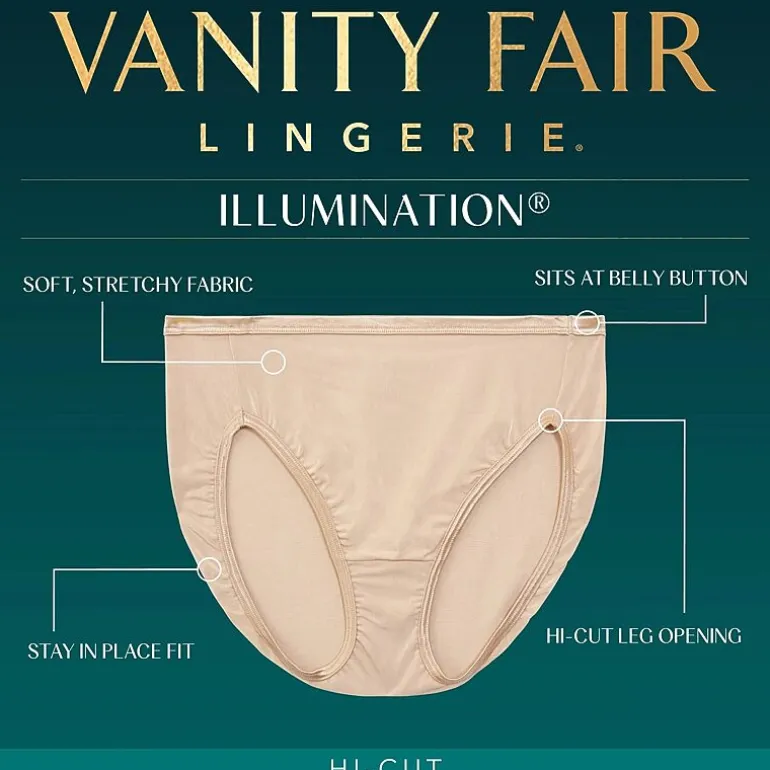 Vanity Fair® Illumination® High Cut Panty - 13108