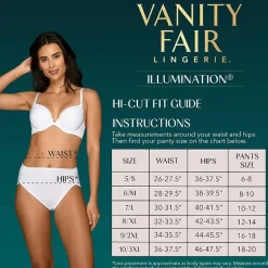 Vanity Fair® Illumination® High Cut Panty - 13108