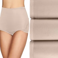 Vanity Fair® Perfectly Yours® Lace Nouveau® Nylon 3 Pack Brief Panty - 13011