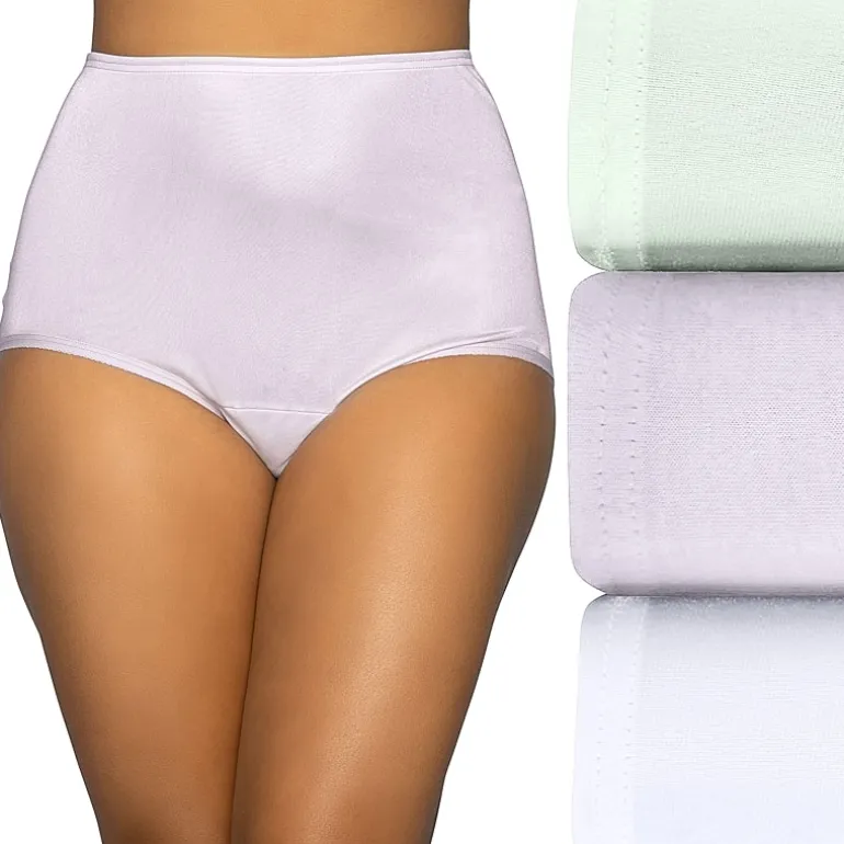 Vanity Fair® Perfectly Yours® Ravissant® Nylon 3 Pack Brief Panty - 15711