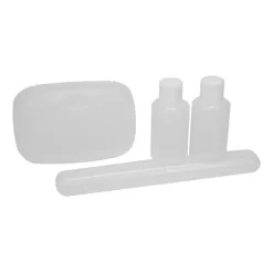 VERONA Clear Train Case Makeup Bag