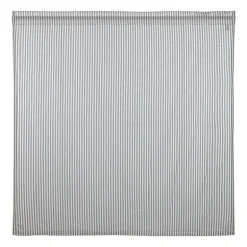 Vhc Brands Sawyer Mill Blue Ticking Shower Curtain