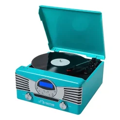 Victor Diner 7-In-1 Music Center Turntable