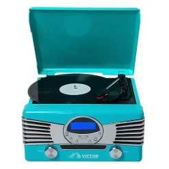 Victor Diner 7-In-1 Music Center Turntable