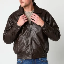 Victory Mens Leather Midweight Jacket