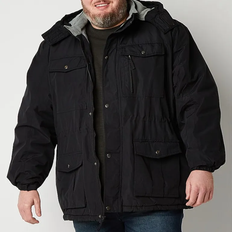Victory Mens Tall Water Resistant Heavyweight Parka