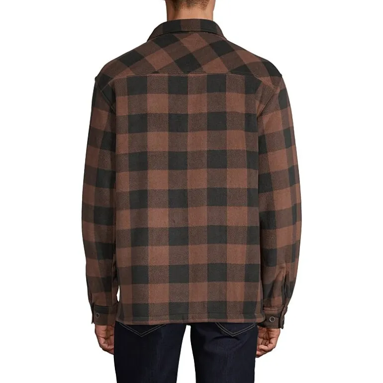 Victory Sherpa Lined Fleece Shirt Jacket