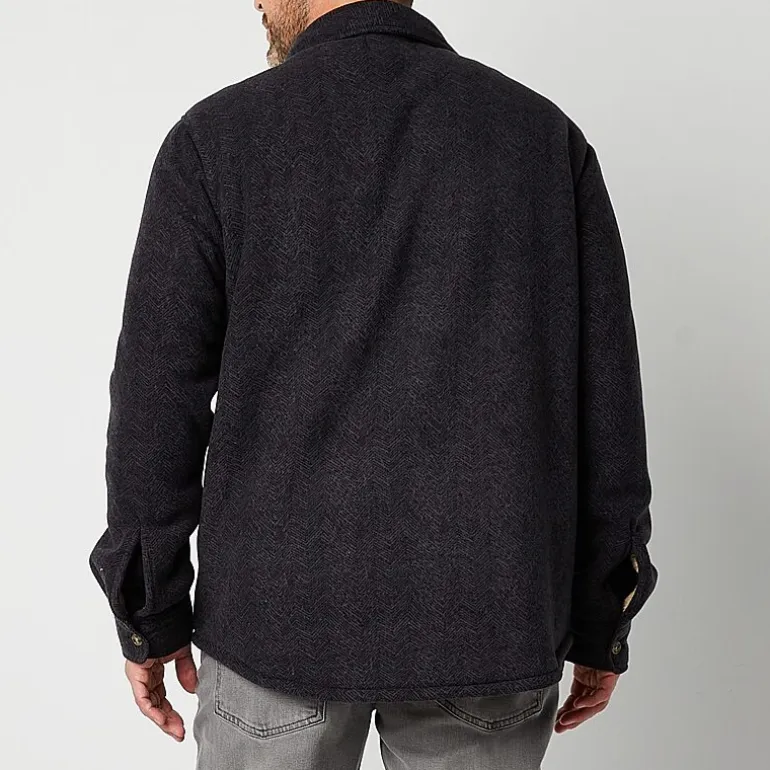 Victory Sherpa Lined Fleece Shirt Jacket